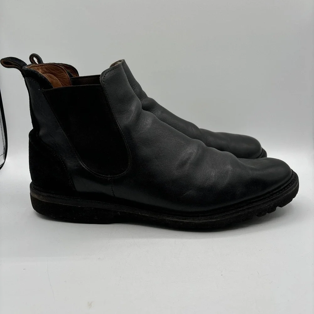 Allen Edmonds Discovery Chelsea Boots Men's Size 13 D Black Leather 4939 $425